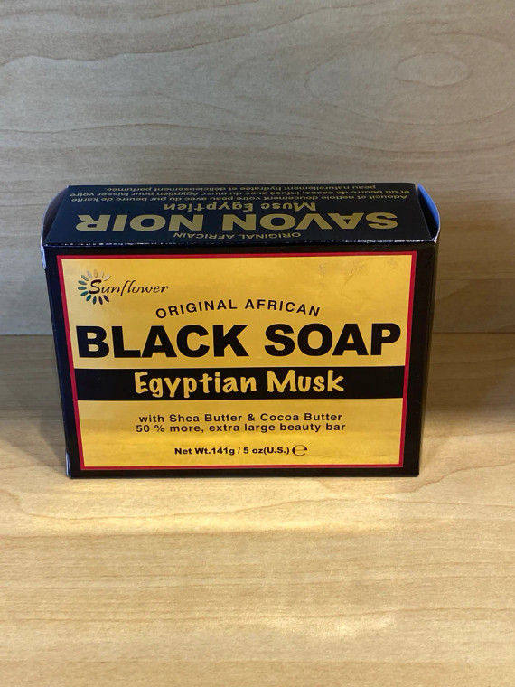 Sunflower Black soap Egyptian Musk 11FC-EGY50