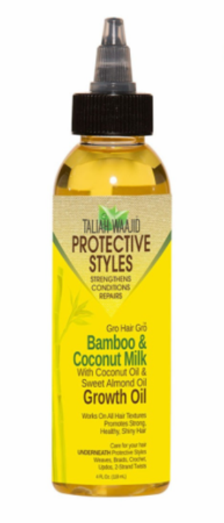 Taliah Waajid Bamboo & Coconut Milk Growth Oil 4 oz