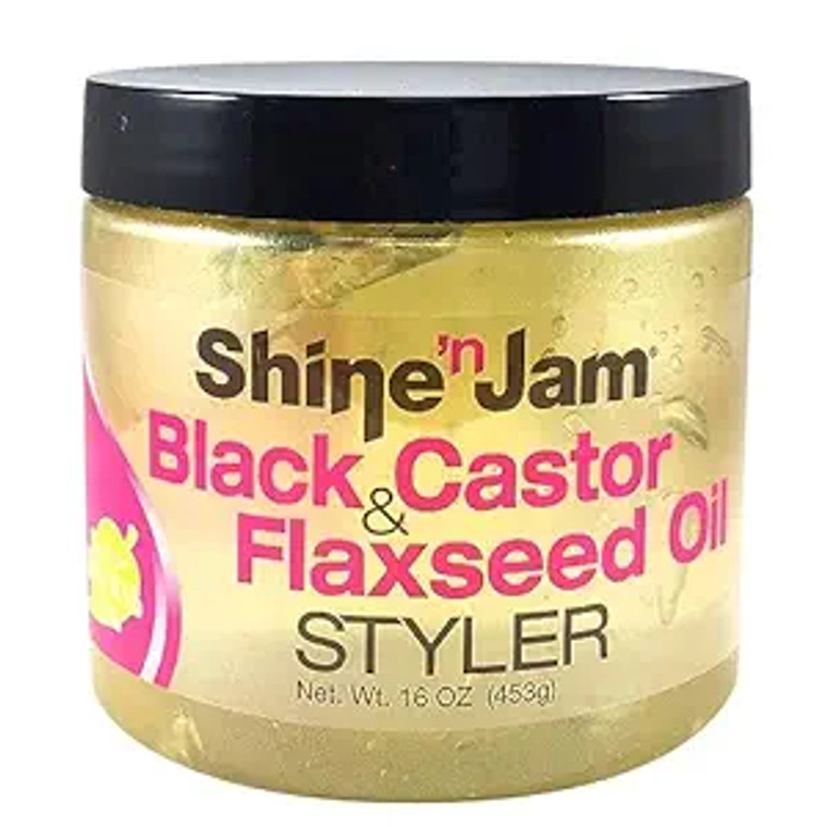 Shine N Jam Black Castor 16Oz