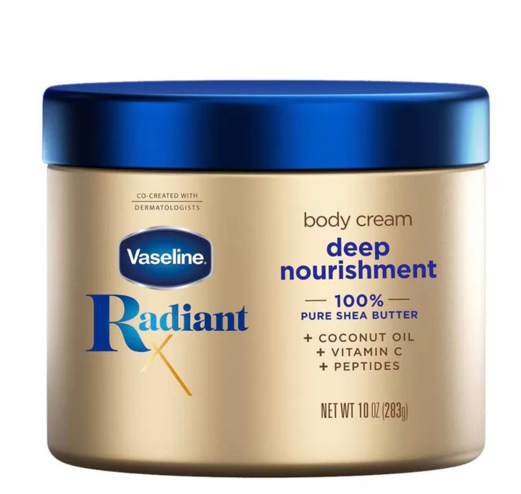 Vaseline Radiant Body Cream 10oz