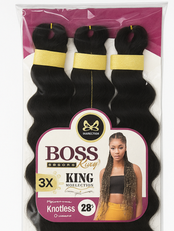 Bobbi Boss King Ocean Wave - 28"  #1B