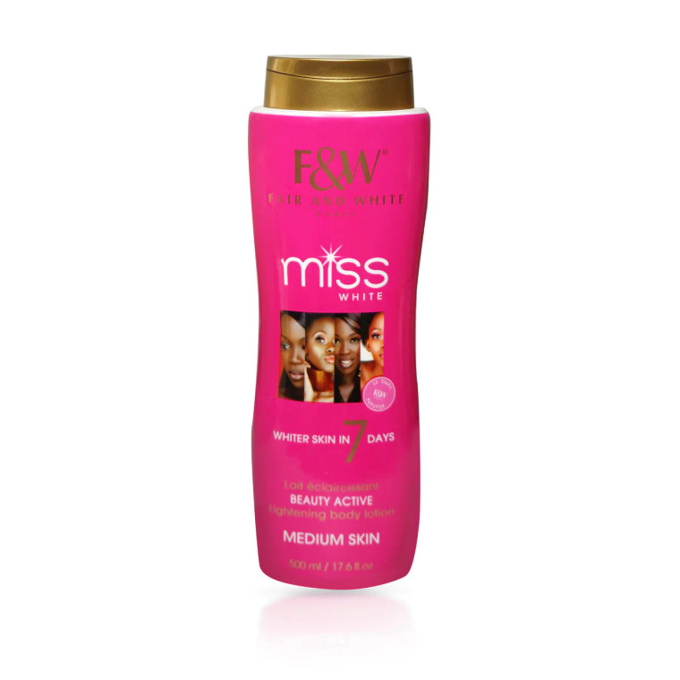 Fair & White Miss White  Lotion 17.6oz