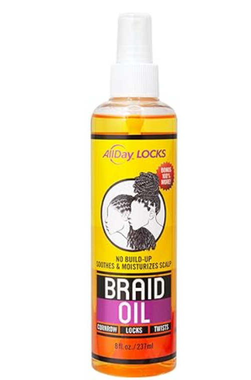 All Day Locks Braid Oil 8oz