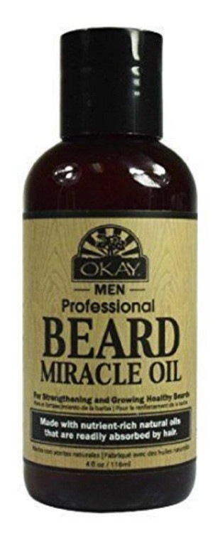 Okay Men Beard Miracle Oil 4 fl oz 