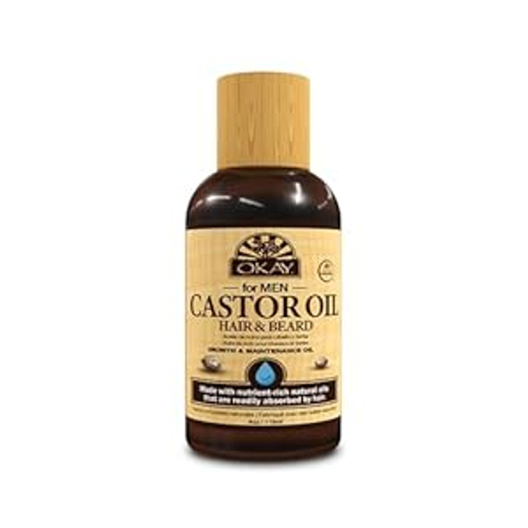 Okay Castor Oil Hair And Beard 4oz