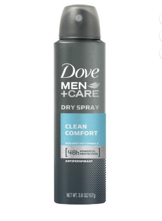 Dove Men Care Spray Deodorant "Clean Comfort "