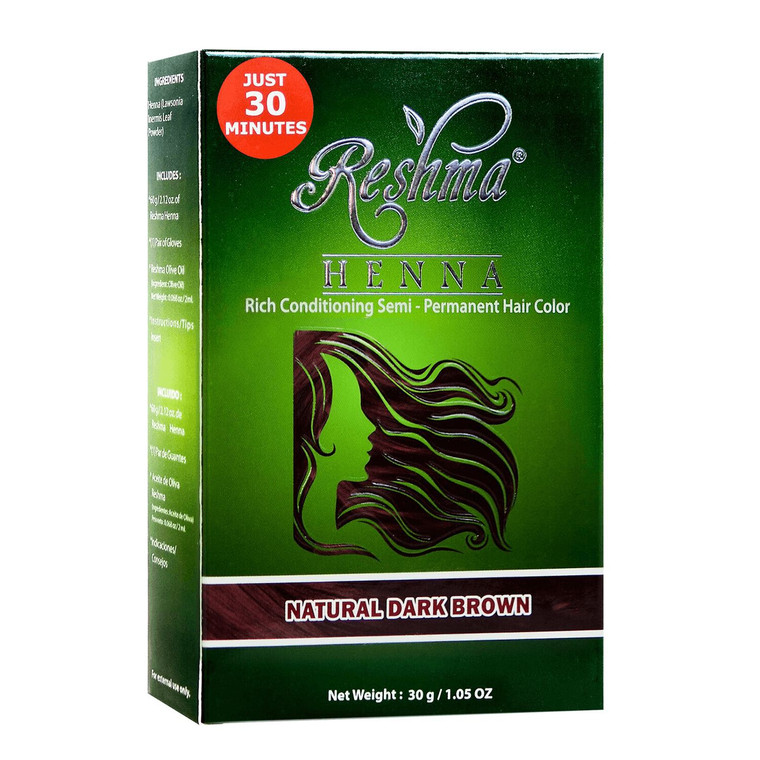 Reshma Henna #Natural Dark Brown 1.05oz Reshma Henna #Natural Dark Brown 1.05oz