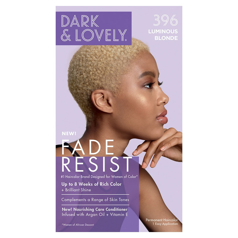 Dark & Lovely Fade Resist Luminous Blonde Rich Conditioning Color 396