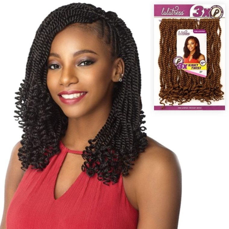Lulutress 12" Kinky Twist 1B