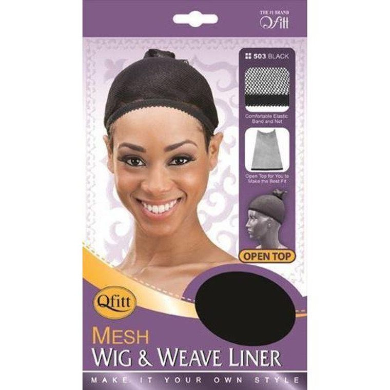 Qfitt Mesh Wig & Weave Liner 503 #Black