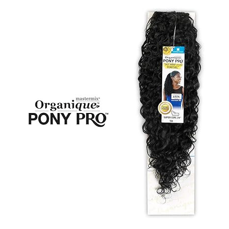 Organique Easy Wrap Super Curl 24" Ponytail #1