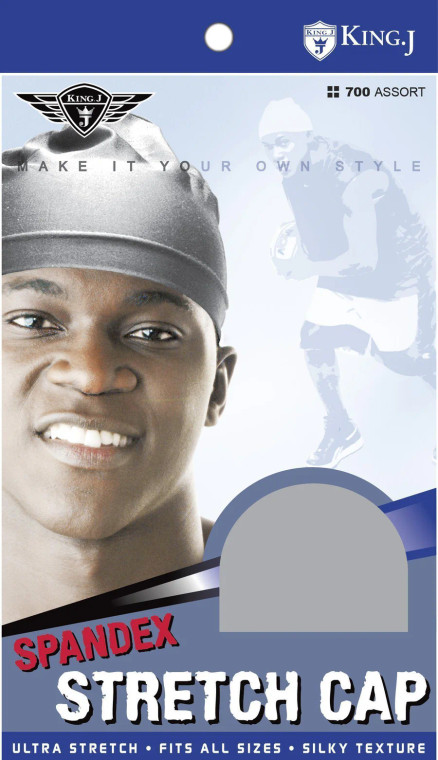 King.J Spandex Stretch Cap 700 Assort