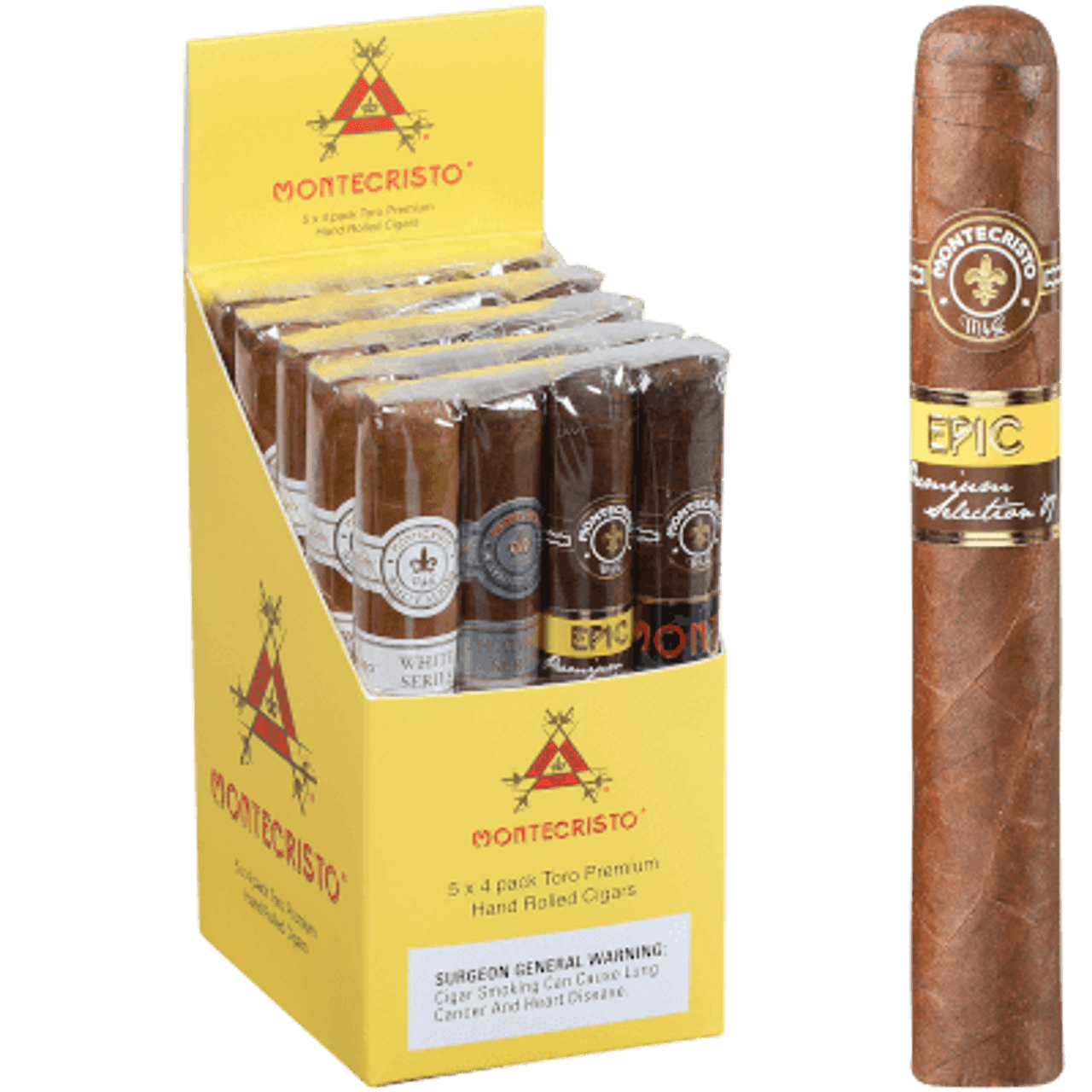 Montecristo + Yeti 12 Cigar Gift Set Cigar Sampler