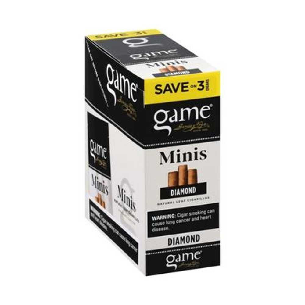 does game sell cigarettes Game Mini Foil Cigarillos 15/3