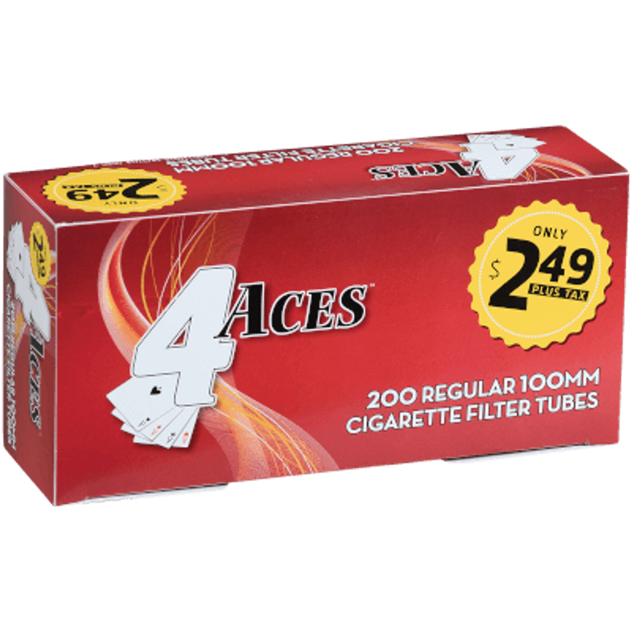 4 Aces Cigarette Filter Tubes 100mm 5/200 Ct. Boxes- Buitrago Cigars