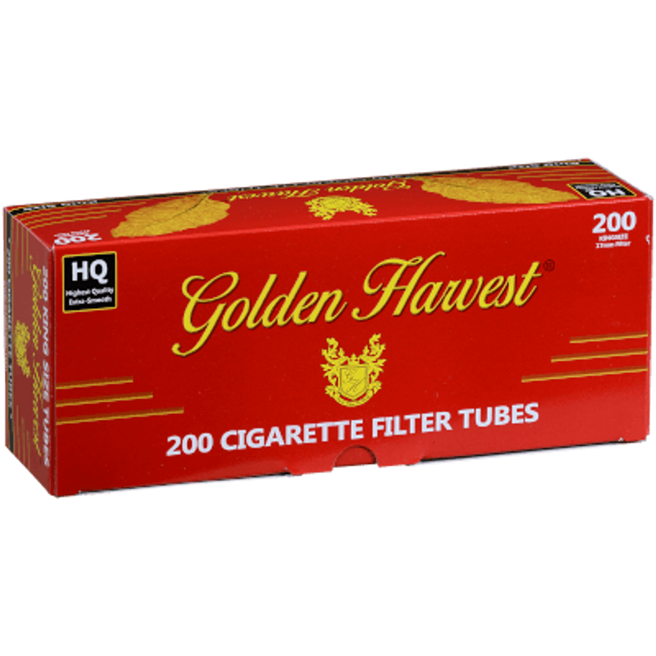  Golden Harvest Cigarette Filter Tubes - Red - King