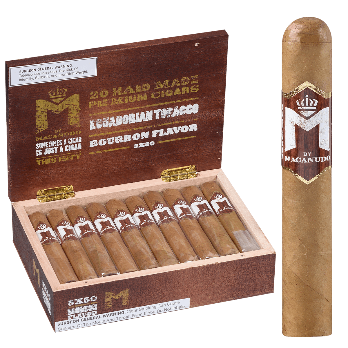 Macanudo Cigars Robusto 20 Ct. Box 5.00x50 Buitrago Cigars