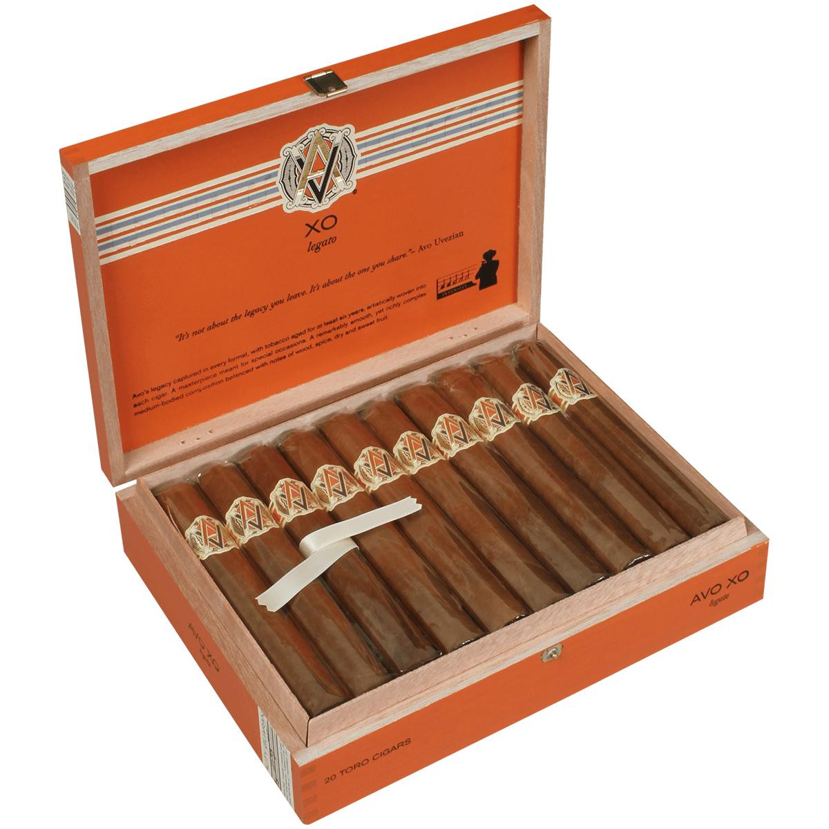 AVO Cigars XO Legato Toro 20 Ct. Box 6.00X54 - Buitrago Cigars