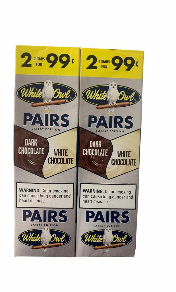 white chocolate tobacco wraps Buy White Owl Cigarillos Dark/White Chocolate - 30 Pouches of 2