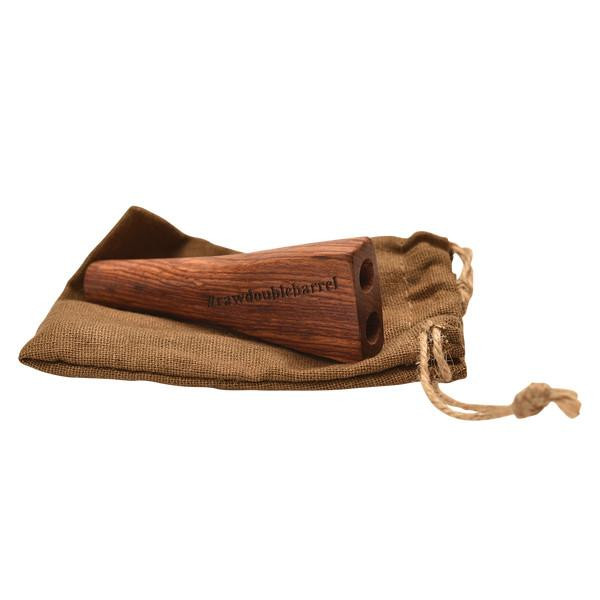 double barrel cigarette RAW Double Barrel Supernatural Wooden Cigarette Holder