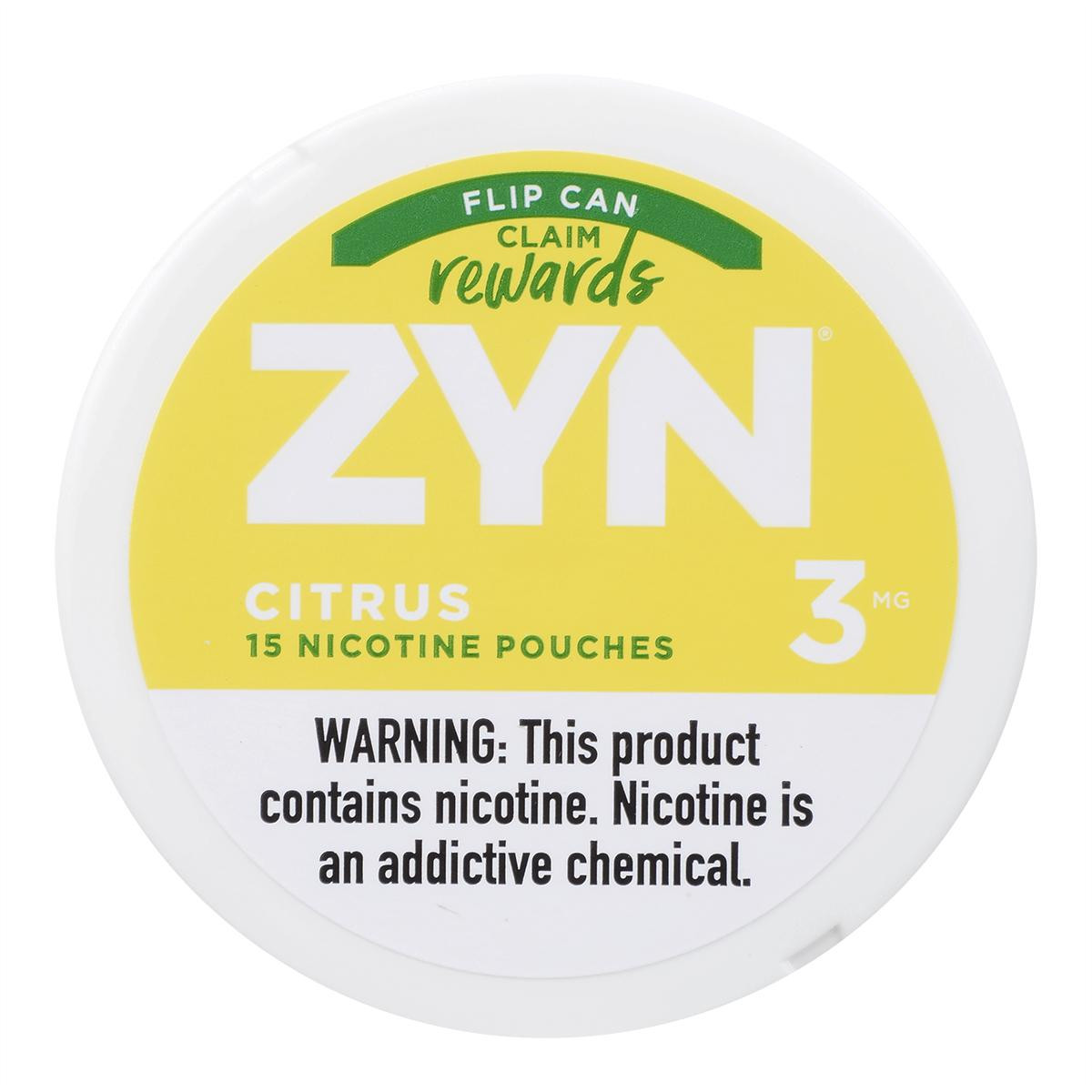 Zyn Nicotine Pouches Citrus 3 Mg 1/5 Tins- Buitrago Cigars