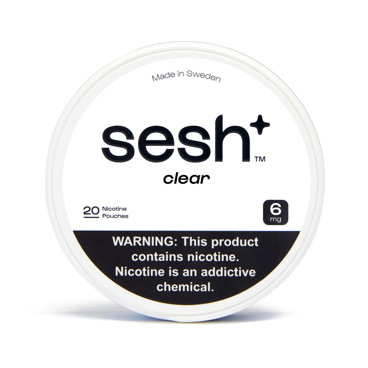 h*u様  tobaco Sesh Tobacco Free Nicotine Pouch Unflavored 6mg 1/5 Ct Roll