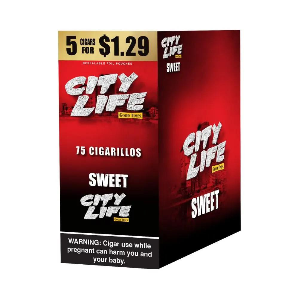 City Life Cigarillos 5 for $1.29 5/15Ct- Buitrago Cigars