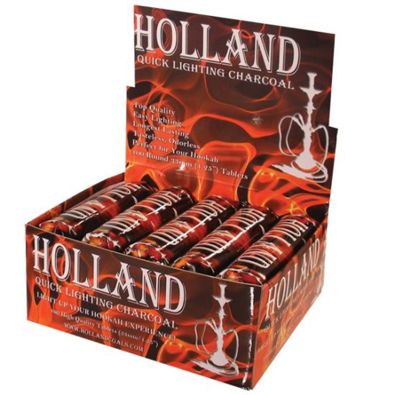 Holland Quick Lighting Hookah Charcoal - Buitrago Cigars