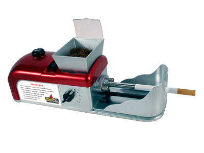 commercial cigarette machine Powermatic 5 (V) Plus 1/2W x 4D x 3.8H (without the tray attached) Electric Semi-automatic Cigarette Maker &