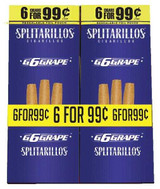 Splitarillos Grape Cigarillos 30 Pouches of 3