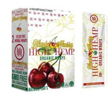 High Hemp Organic Wraps Grapeape 25Ct/2, package featuring cherries and branding for natural CBD and organic hemp wraps.