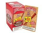 Altadis Backwoods Sweet Aromatic Cigars 8/5Ct, package of 8 boxes with pink and yellow design featuring cigar images and logo.