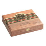 Ashton Cigars Ashton VSG Illusion Cigar Lonsdale 20Ct. Box, wooden cigar box with logo and decorative banding.