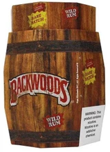 Backwoods Wild Rum Cigars 40Ct Barrel Display