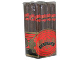 La Finca Cigars Romeo 20 Ct. Bundle 6.50X42, a pack of 20 cigars with a red and black band, in clear packaging showcasing the cigars inside.