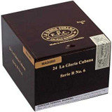 La Gloria Cubana Cigars Serie R No. 6 Maduro (No Cello) 24 Ct. Box 5.88X60