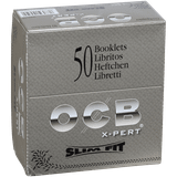 OCB Cigars Papers Premium X-Pert Size 50/32 Ct. Box