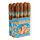 Rosa Cuba Cigars Ortiz y Laboy, 6.5 x 52 premium cigars in a box, showcasing their elegant packaging and quality craftsmanship.