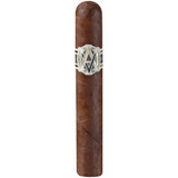 AVO Cigars Domaine Robusto, a single cigar with a dark brown wrapper and an elegant logo band.