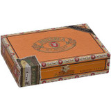 My Father Cigars Fonseca Robusto 20 Ct. Box, wooden cigar box with decorative design and logo, containing cigars.