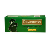 Remington Filtered Cigars Menthol, green box packaging with a silhouette of a woman wearing a hat and the Menthol flavor label.