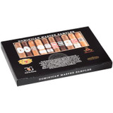 Altadis Dominican Master Cigar Sampler 10 Ct. Box, a black box containing an assortment of 10 premium cigars with diverse wrappers and band designs.