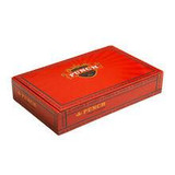 Punch Royal Coronation Cigars 30Ct. Box, red cigar box with Punch Royal Coronation logo and decorative gold accents