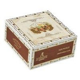 AJ Fernandez New World Connecticut by AJ Fernandez Corona Gorda Cigars 20Ct. Box, a packaging of cigar box with branding and design details.