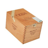 Oliva Cigars Oliva Serie G Cameroon Toro Cigars 25Ct. Box, wooden cigar box with metal latch, featuring branding and product details.