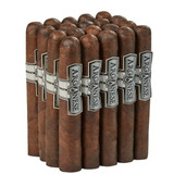 Arganese Maduro Robusto Cigars Pack of 20, close-up of premium dark brown cigars with branded bands and labels.