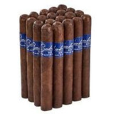 Bahia Blu U700 Cigars Pack of 20, image showing a bundle of 20 cigars with blue band, tightly packed and displayed upright.