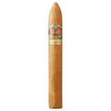 Carlos Torano Casa Torano Torpedo Cigars 25Ct. Box, close-up of a single cigar with a brown wrapper and a label near the head.