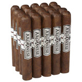 Arganese Habano Robusto Cigars 30Ct. Packs, box of 30 premium cigars with dark brown wrappers and white labels displaying the Arganese logo.