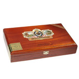 Ashton Cigars Ashton Estate Sun Grown 22-Year Salute Cigars 25Ct. Box, a premium wooden cigar box with a polished finish and decorative branding.